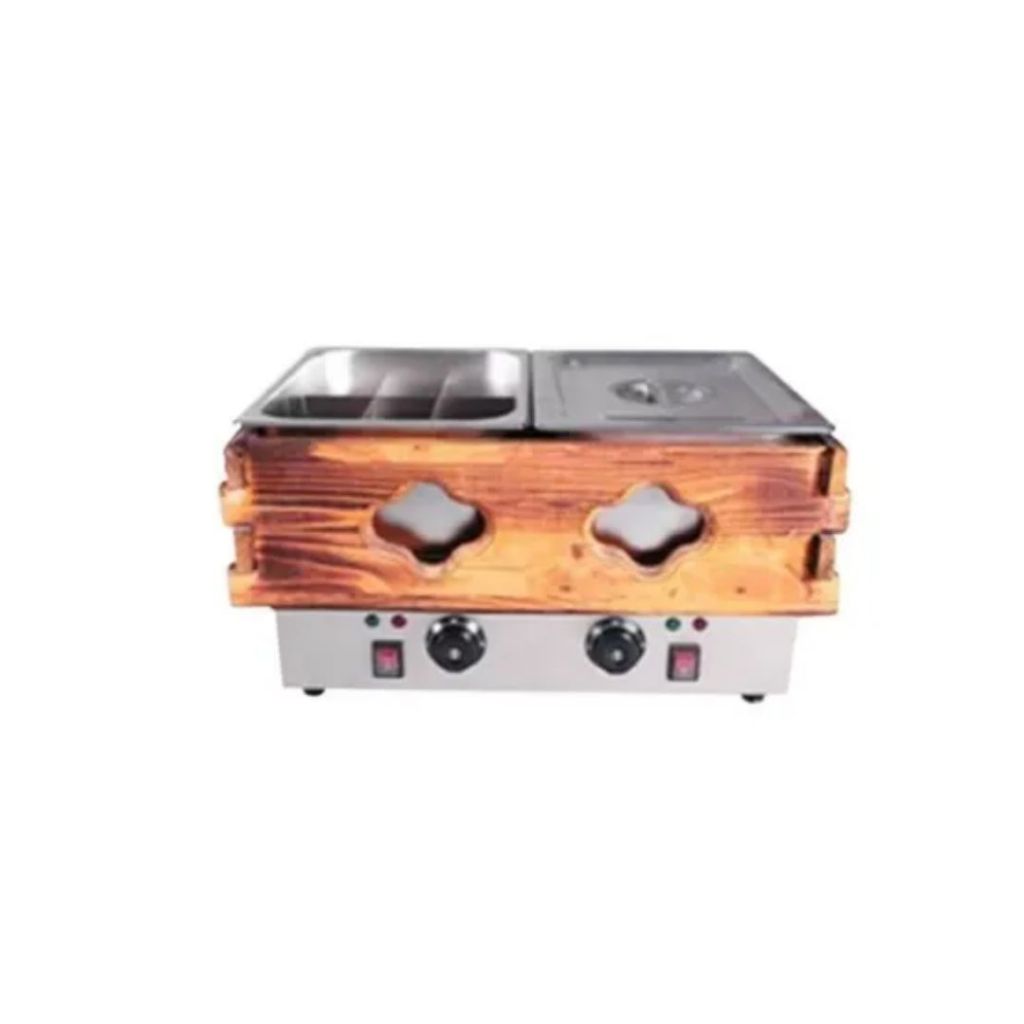 Electric Oden Cooker 2 x 6 Liter OC-12L CROWN