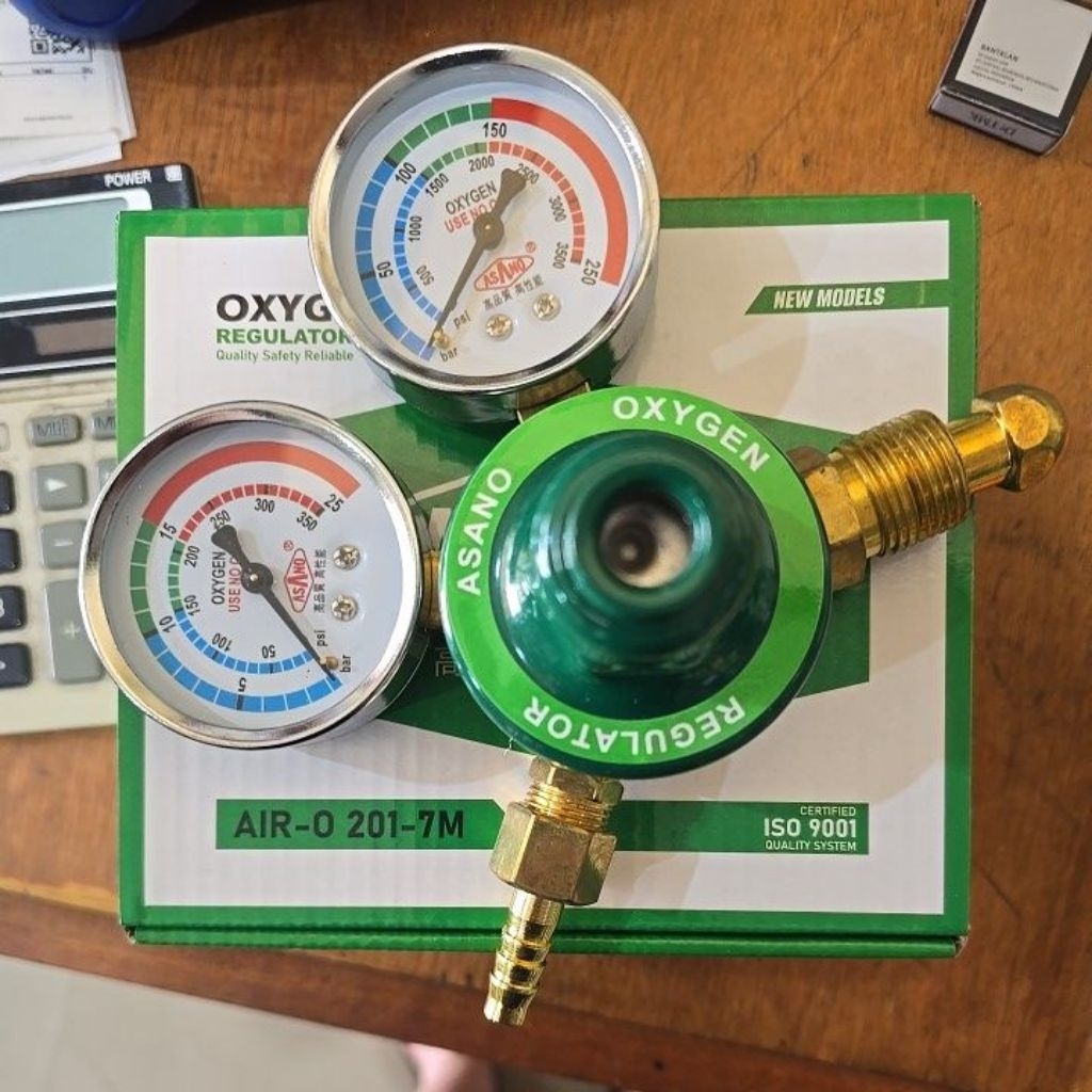 REGULATOR OKSIGEN /  REGULATOR OXYGEN ASANO/ KEPALA REGULATOR OXYGEN
