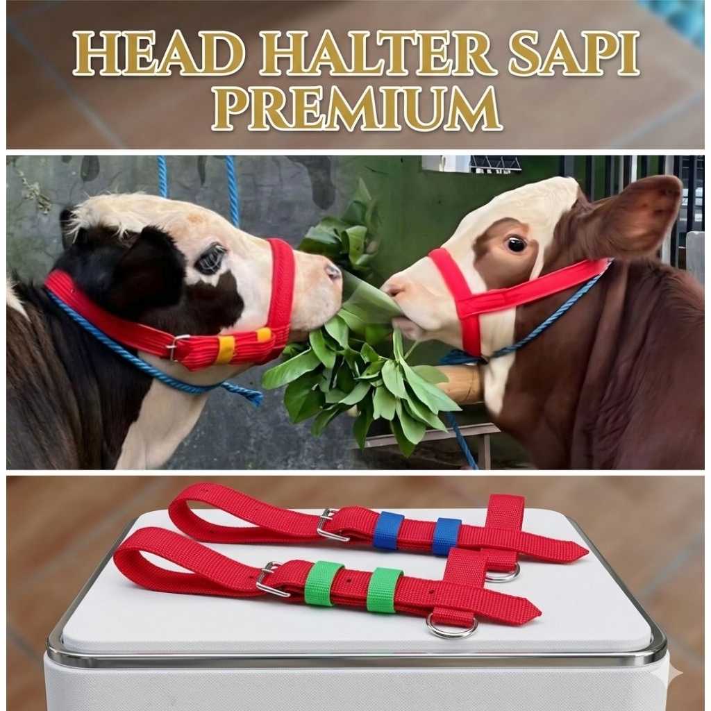 TALI SAPI/HEAD HALTER/BRONGSONG SAPI/TALI KELUH SAPI