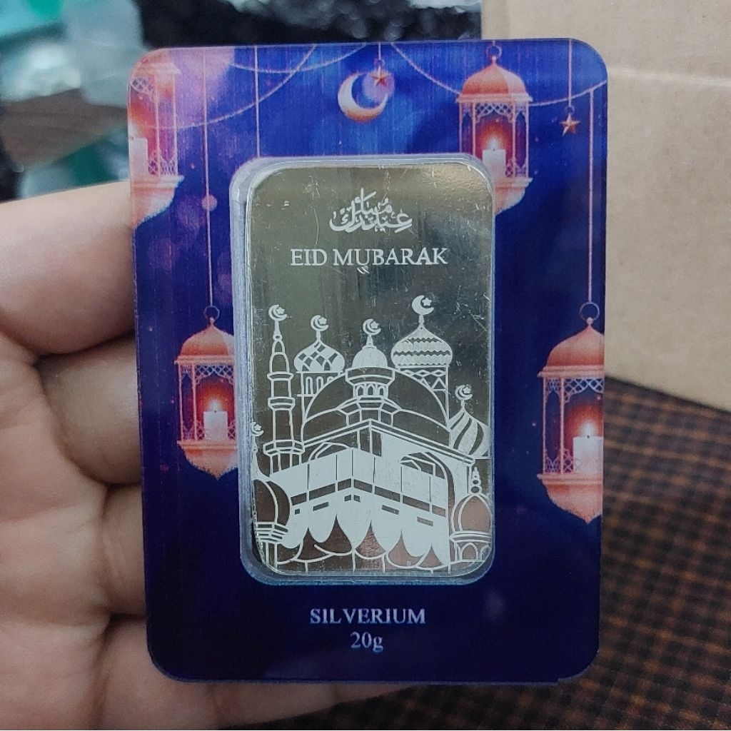 KADO IDUL FITRI HADIAH LEBARAN PARCEL RAMADHAN PERAK MURNI 20 GRAM ASLI ORIGINAL BARU TERMURAH FINE 