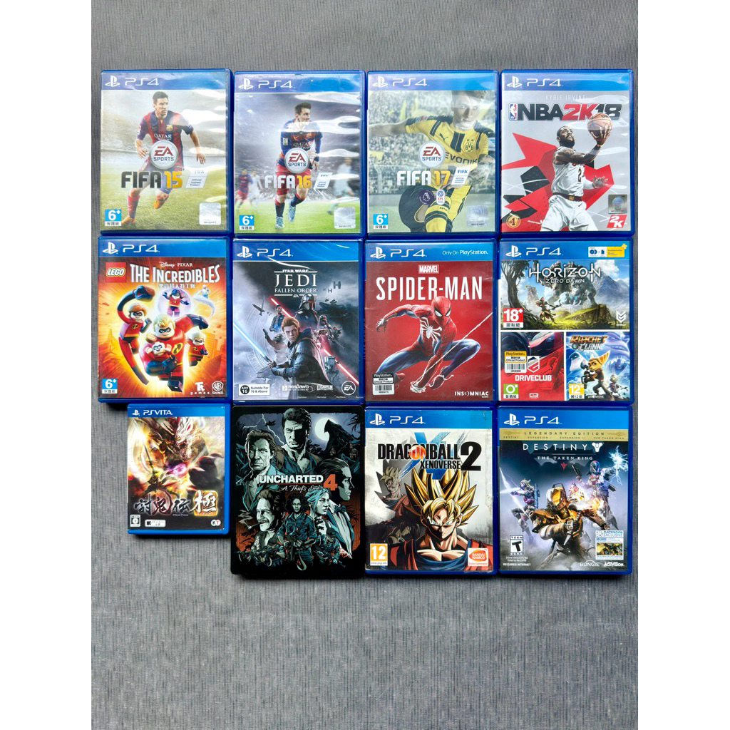 BD atau KASET PS4 Bekas