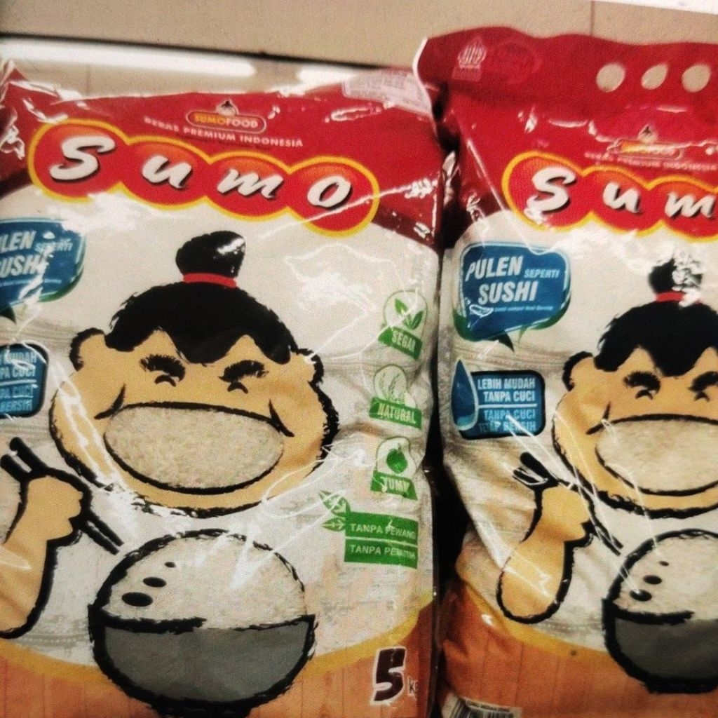 Beras Sumo 10 kg kemasan merah