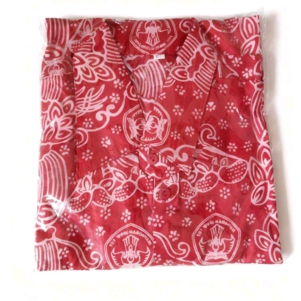 batik sekolah SD probolinggo lengan pendek nomor 6