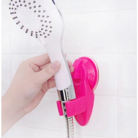 Gantungan Shower Mandi Cup Hanger Holder Dudukan Shower Tempel Shower Holder Suction Cup Kran Mandi 