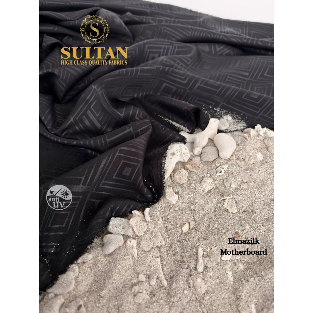 Kain Abaya Sultan Elmazilk Emboss Motherboard