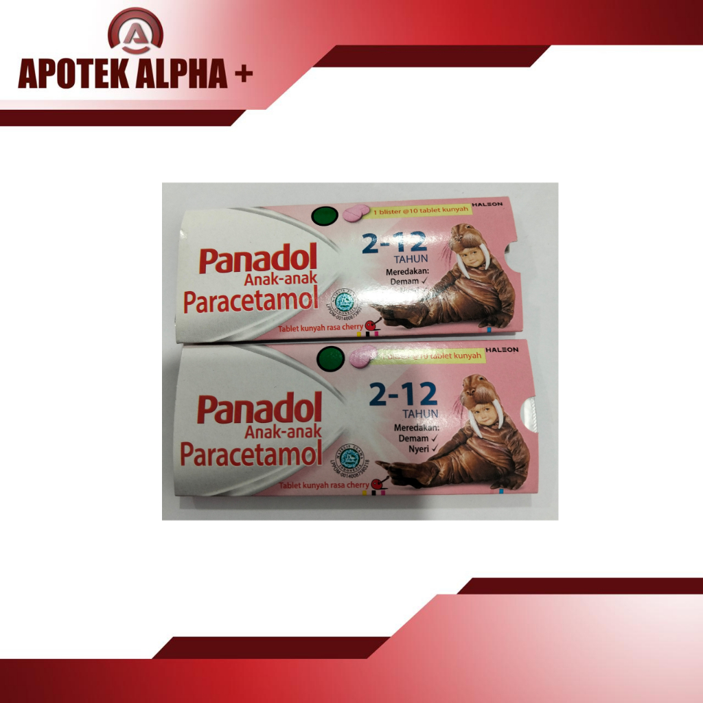 PANADOL ANAK 10 TABLET KUNYAH