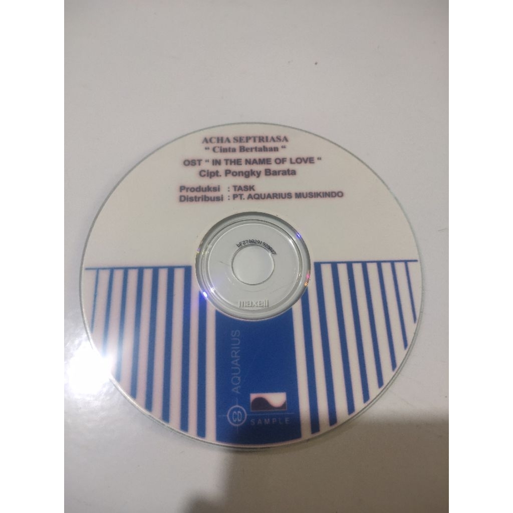 CD Promo Acha Septriasa