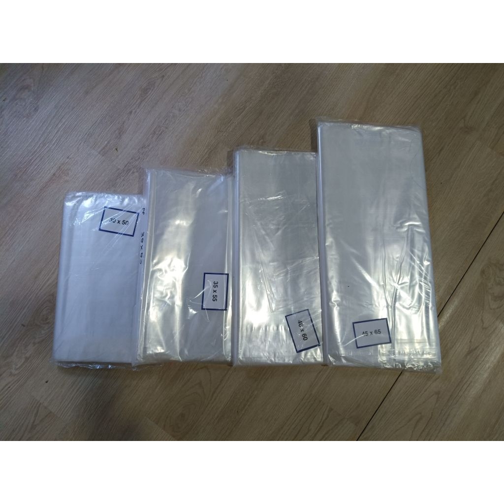Plastik PP potong 0.3 ukuran 35 x 55
