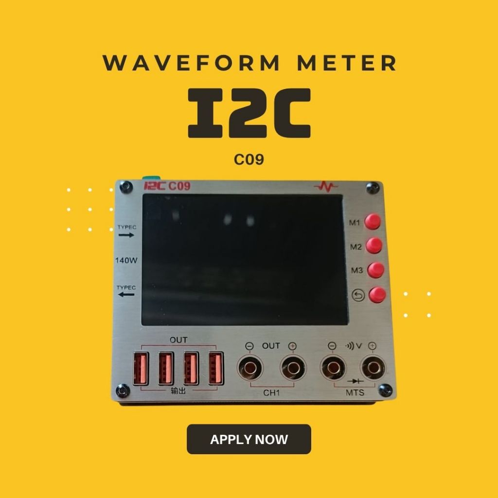 WAVEFORM METER i2C C09 PACKAGE 2 STAINLESS VERSION