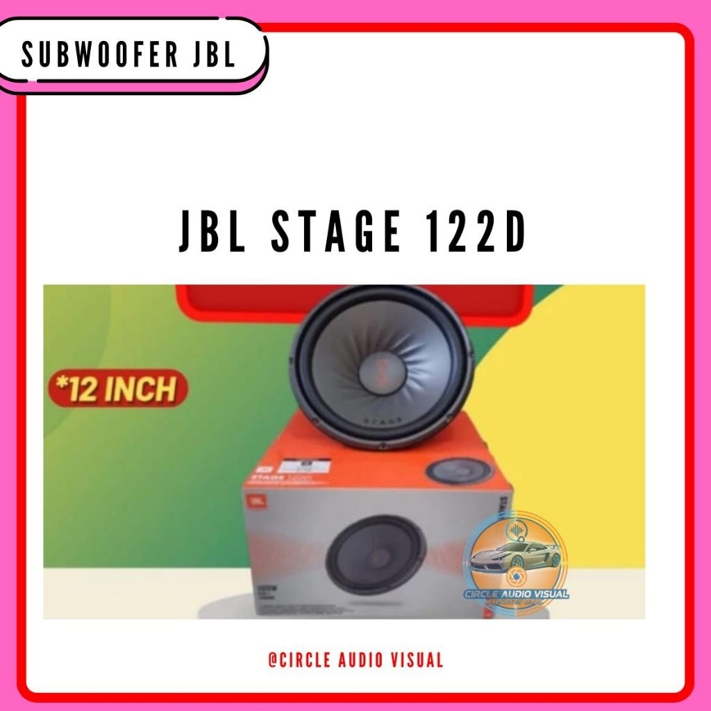 SUBWOOFER 12 INCH JBL STAGE 122D ORIGINAL