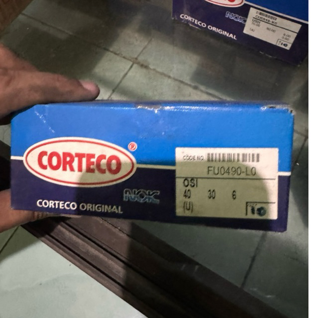 Oil Seal CORTECO NOK original FU 0490-L0 OSI 40 30 6