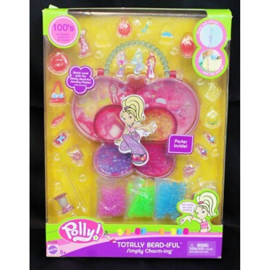Polly Pocket Totally Bead-Iful Simply Jewelry Maker Mattel
