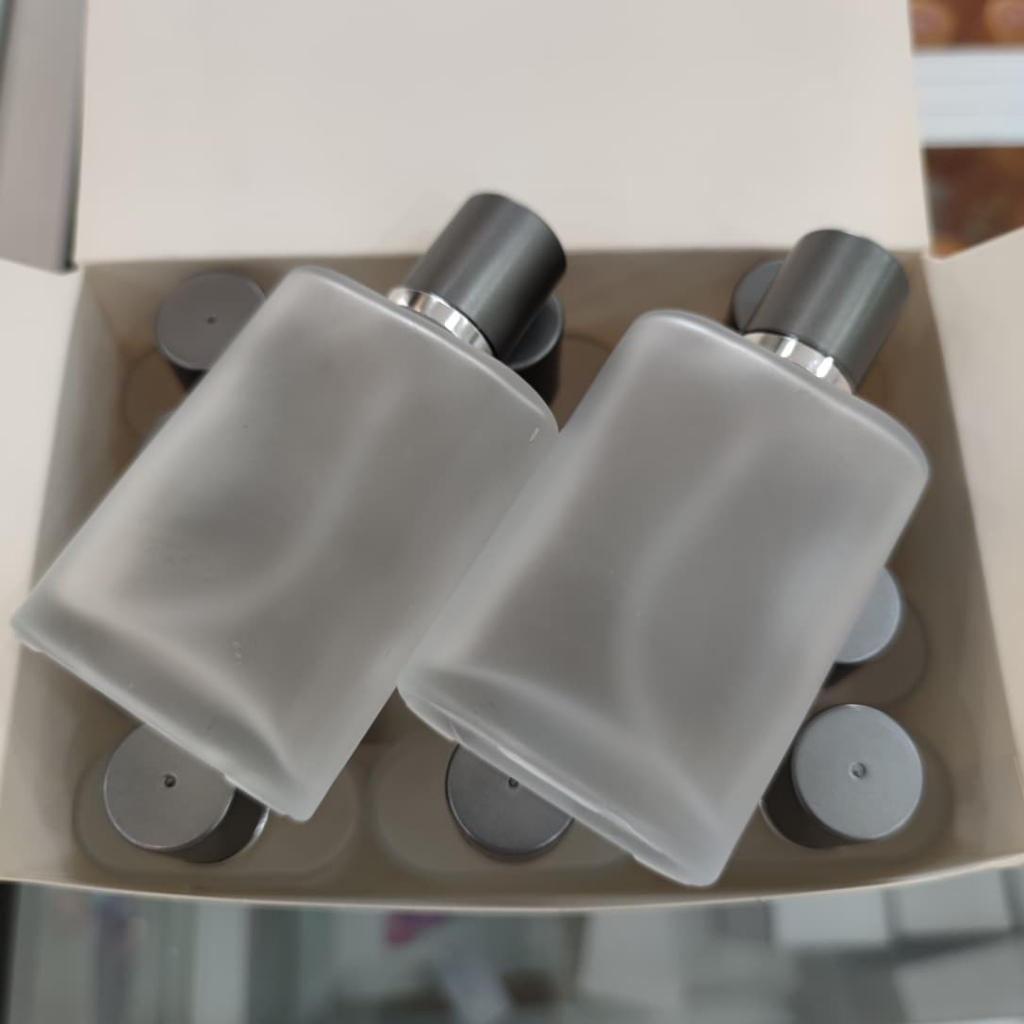 Botol - ADG DOFF 50 ML | Botol parfum kosong drat spray putar kaca ( pcs ) -  adg doff