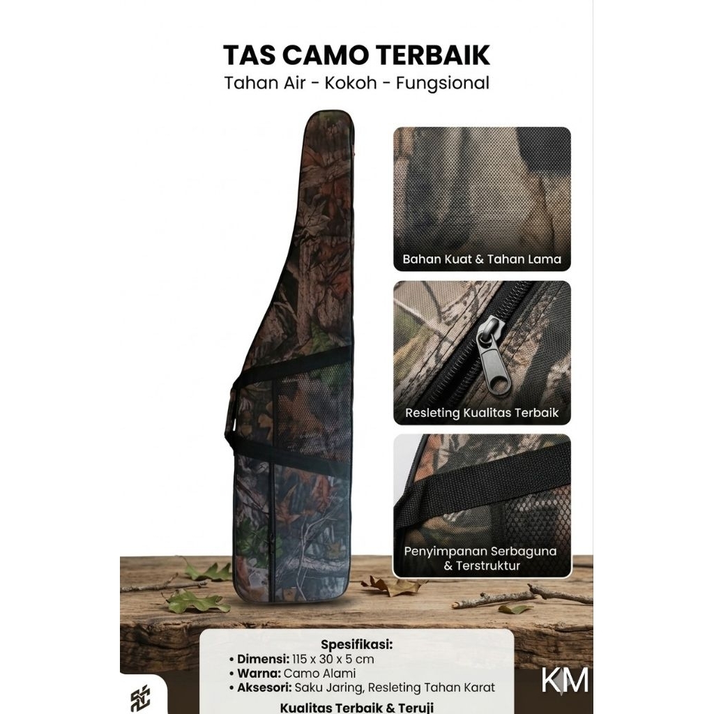 Tas Camo,Tas PCP, Qualitas Import ,Kuat Kokoh