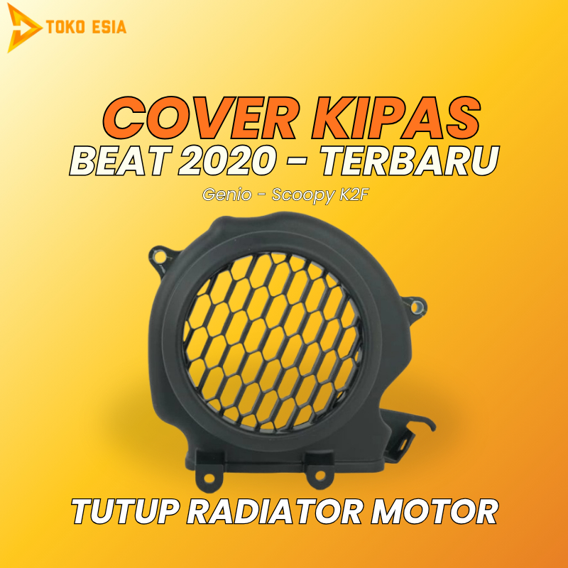Cover Kipas Radiator Motor Beat Street - Tutup Kipas Motor Genio - Pelindung Kipas Motor Scoopy K2F