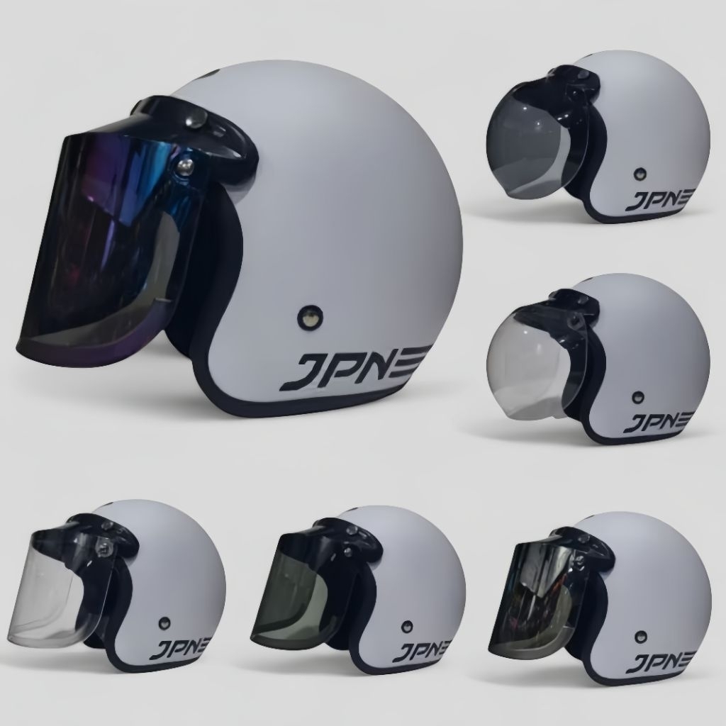 Helm jpn putih dof ORIGINAL 100% Asli