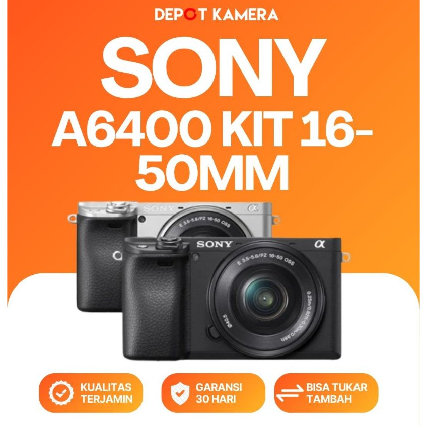 ( DEPOT KAMERA ) SECOND - SONY A6400 KIT 16-50MM