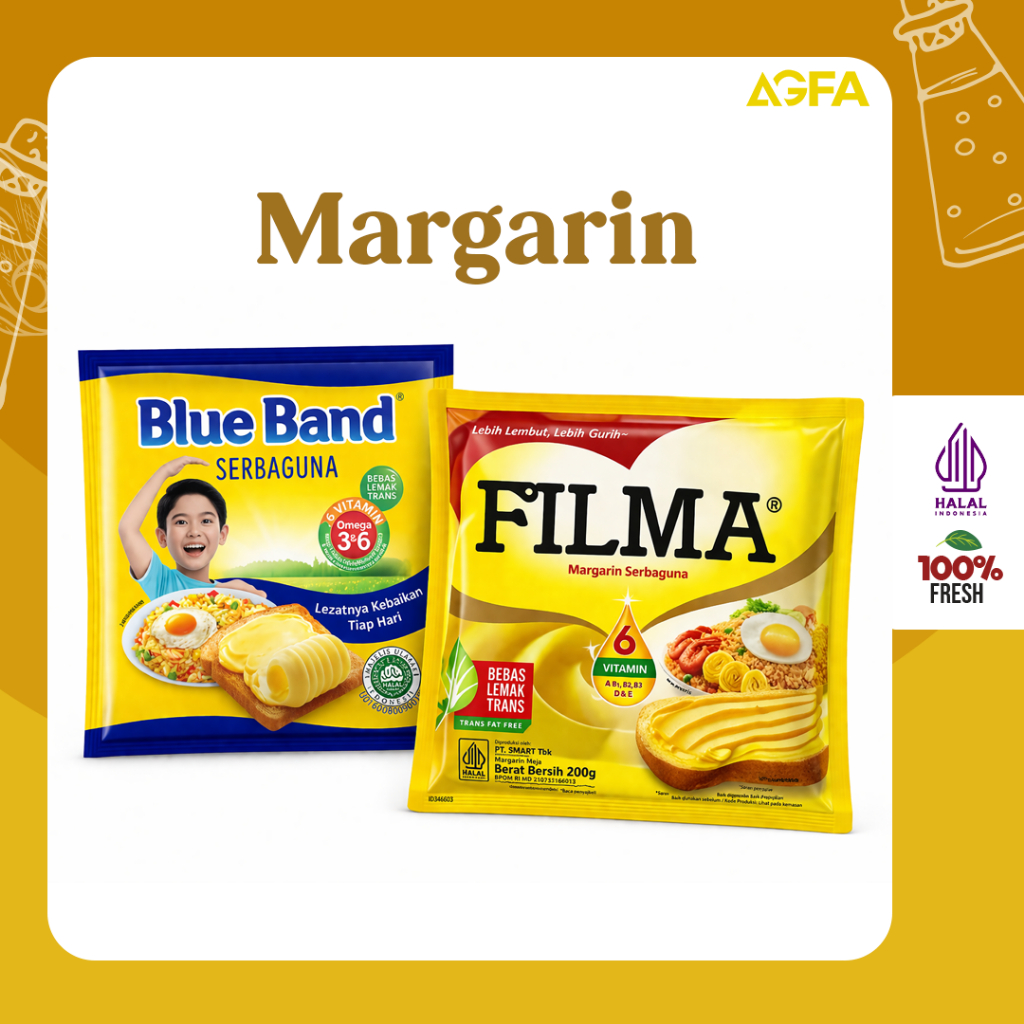 Filma / Blueband Serbaguna / Margarin / Blueband / Mentega