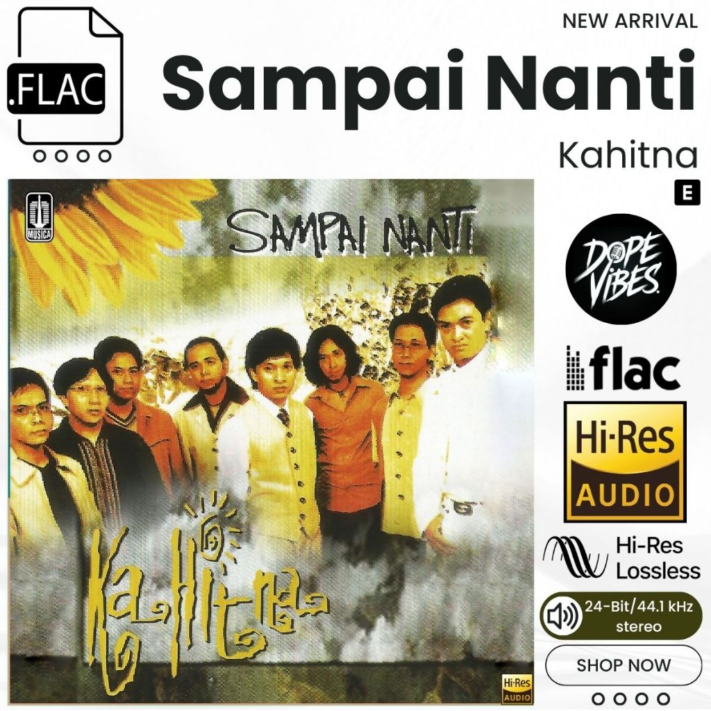 Kahitna - Sampai Nanti (1998) FLAC Hi-Res Lossless 24-Bit/44.1 kHz