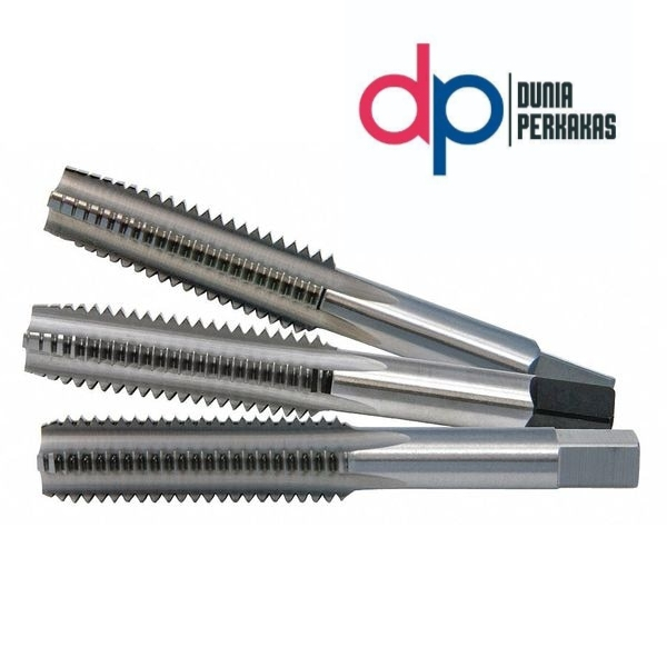 SKC CP Hand Tap M10x1.5 SKC CP M10 Tipe Hand Tap Baru 3 Pcs per Set Cocok untuk Kebutuhan Anda