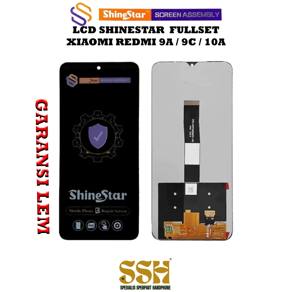 LCD Xiaomi Redmi 9A / 9C / 10A - Fullset - Touchscreen - SHINESTAR