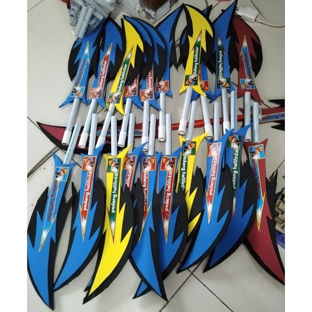 pedang boboiboy/pedang mainan busa/pedang Halilintar