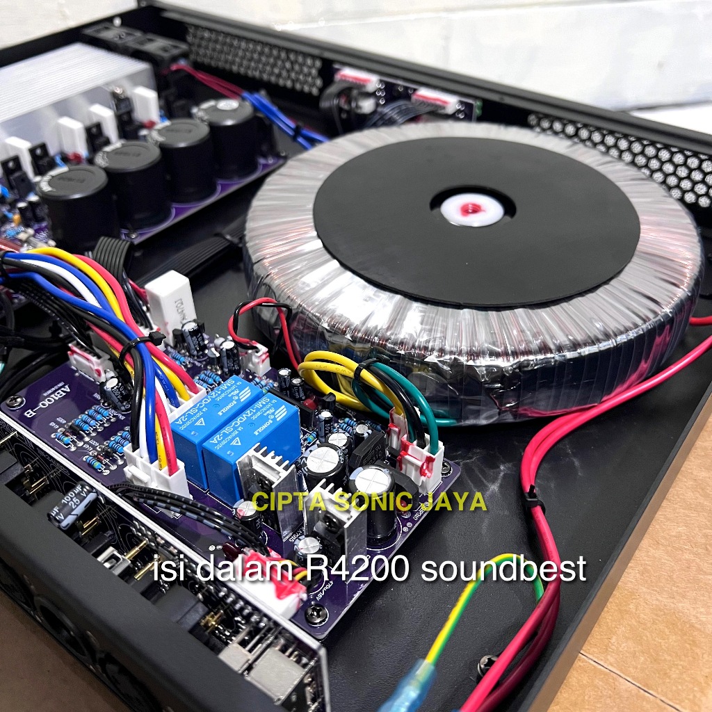 Power Amplifier Soundbest R 4200 / R 4400 / R 4600 -- R4200 / R4400 / R4600 - ORIGINAL