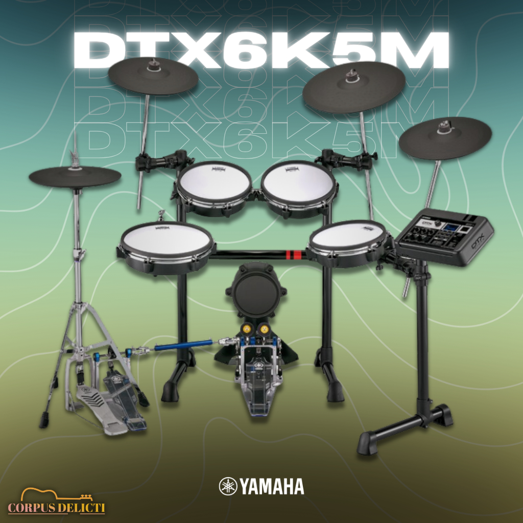 YAMAHA DTX6K5M Electronic Drum Kit Digital Drum Set (3 Box Set) (ORIGINAL)