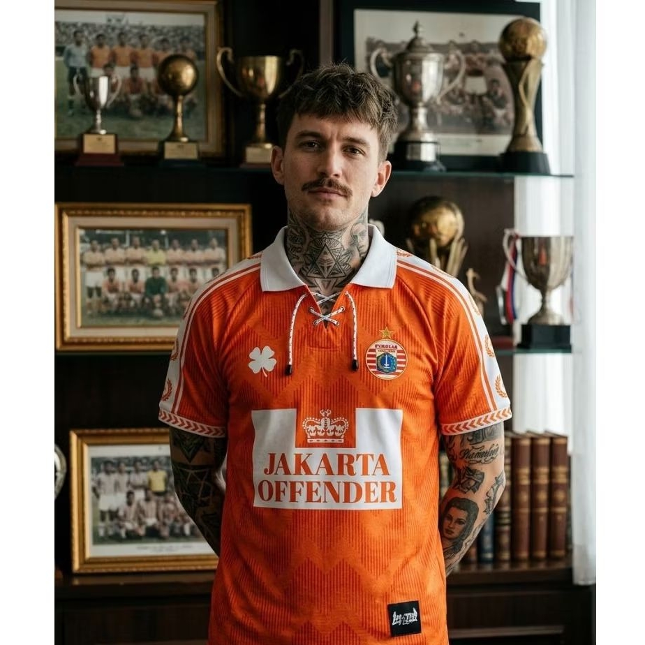 JERSEY RETRO PERSIJA / JAKARTA OFFENDER / CASUAL VINTAGE / JERSEY PERSIJA