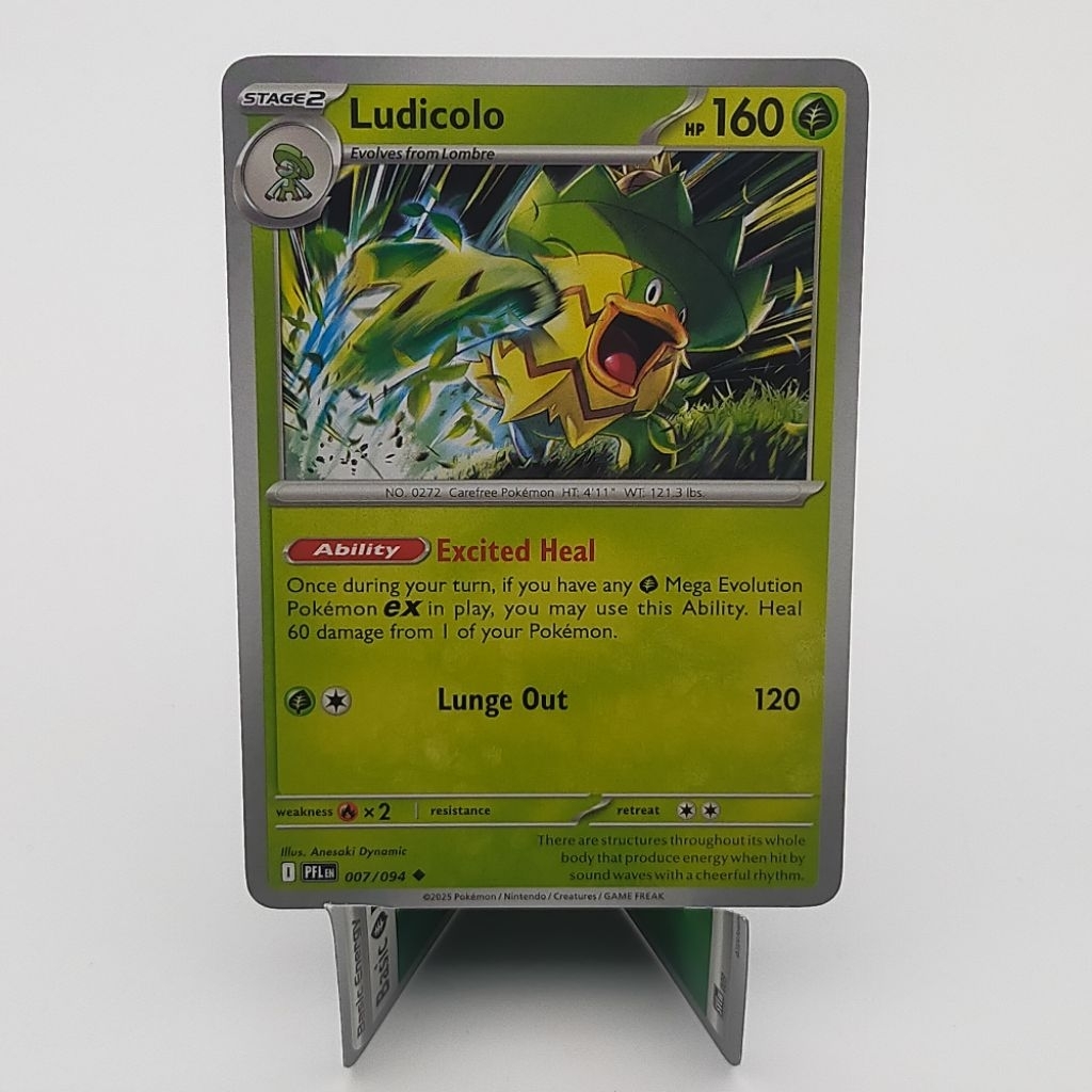 Kartu TCG Pokemon EN Original Ludicolo PFL 007/094