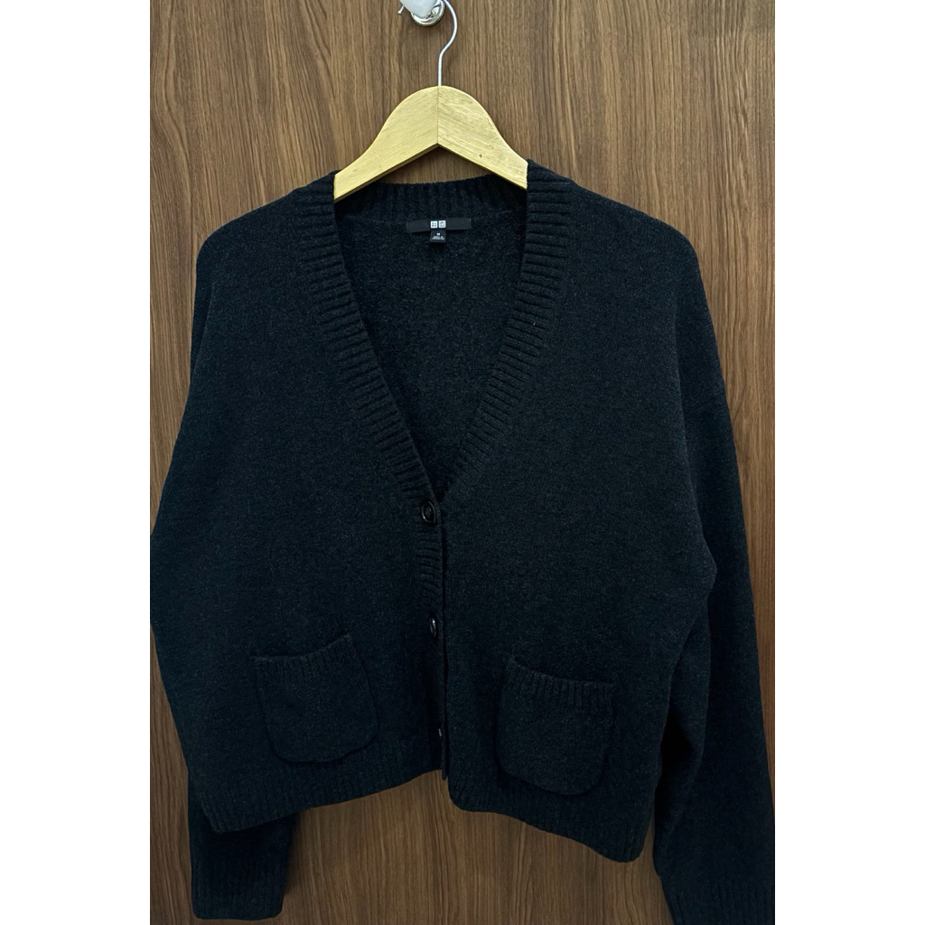 uniqlo souffle yarn cardigan