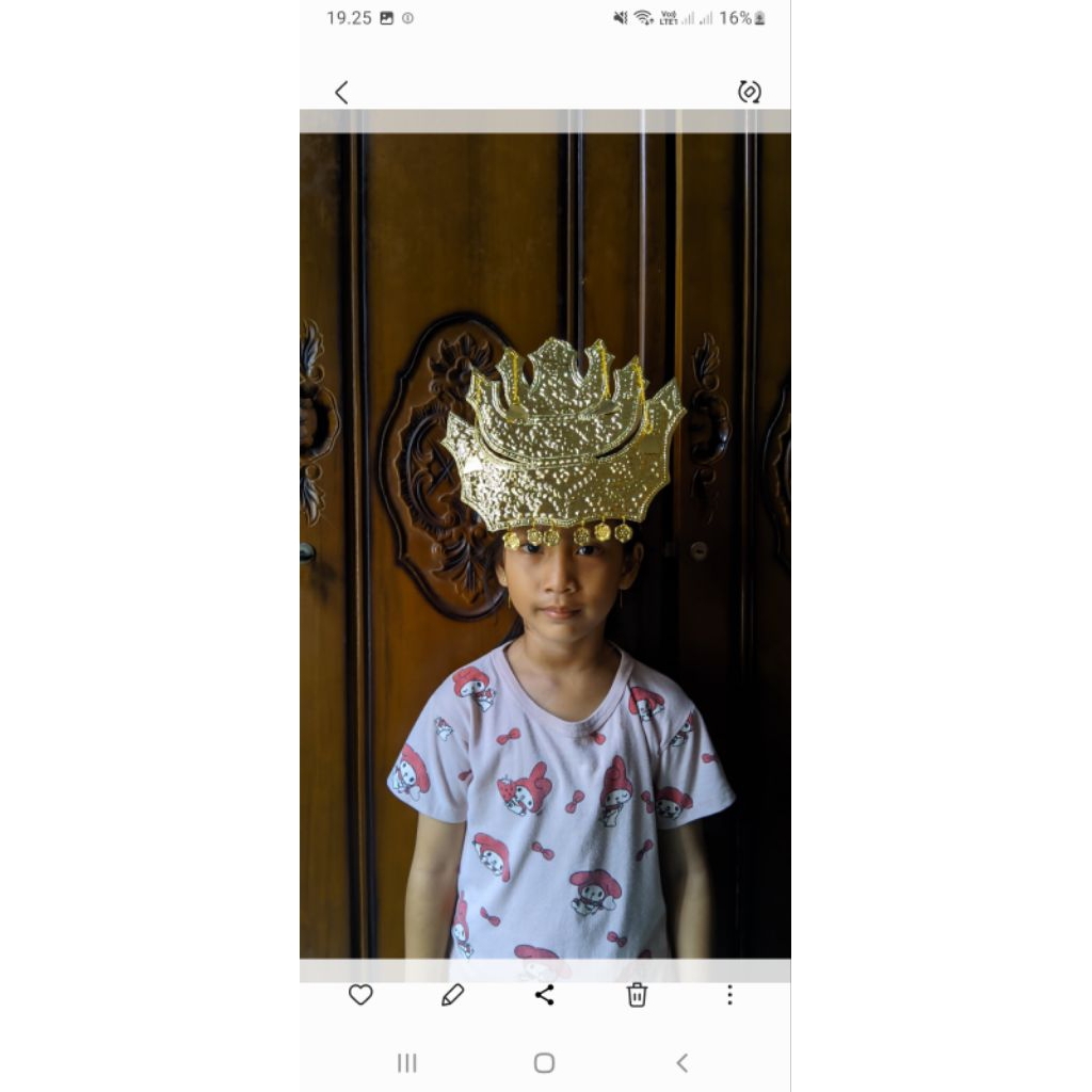 mahkota mandailing anak // bulang anak