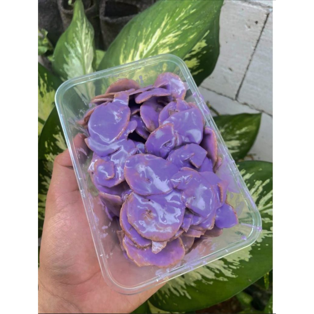 KRIPIK PISANG LUMER/KRIPIK PISANG RASA TARO ISI 130GR