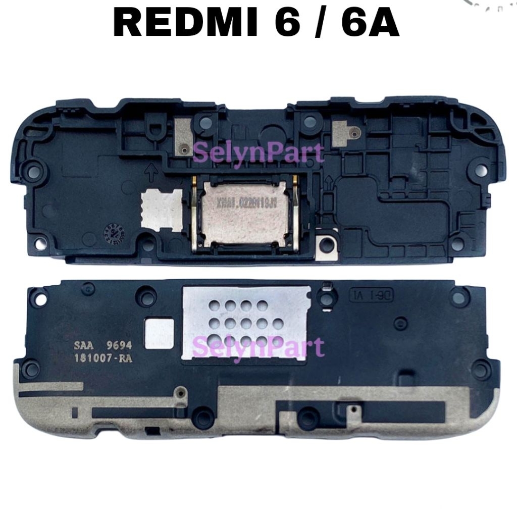 SPEAKER MUSIK BAWAH / BUZZER BAWAH FULSHET ORI HP XIAOMI REDMI 6 / 6A