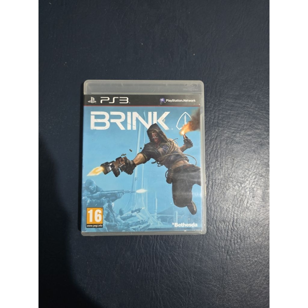 PS3 Games Brink Reg 2 English BD Kaset CD Game Playstation 3 Ori Kaset Retro Original Sony
