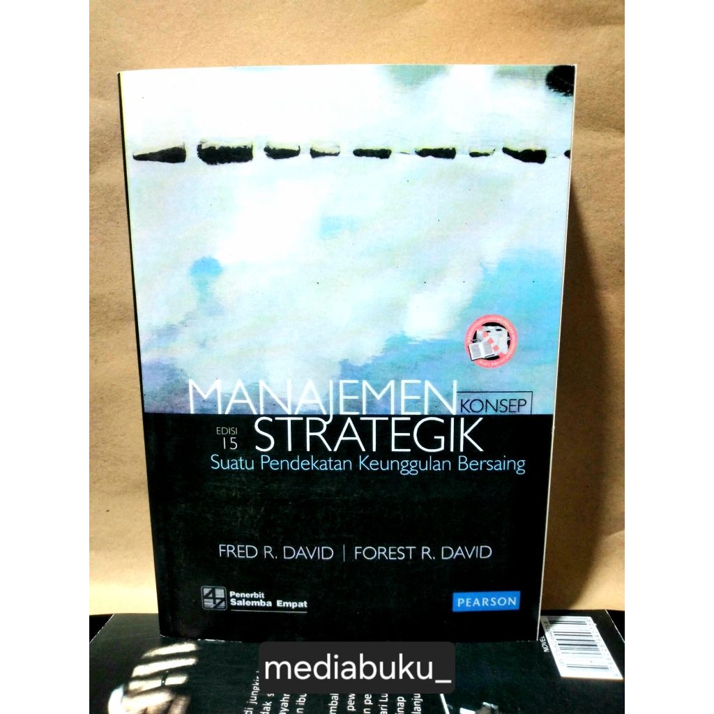 buku manajemen strategik edisi 15 by fred david