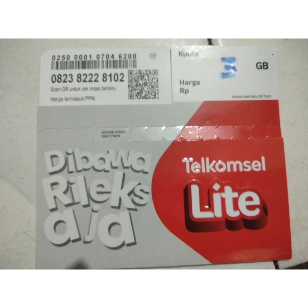 Kartu Perdana Telkomsel 3GB Nasional - Siap Pakai