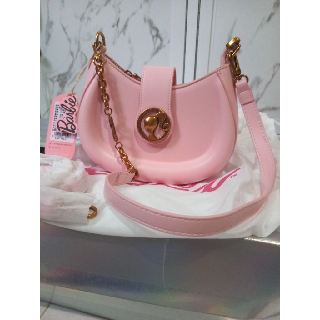 TAS BARBIE SABIT PINK ORIGINAL BARBIE