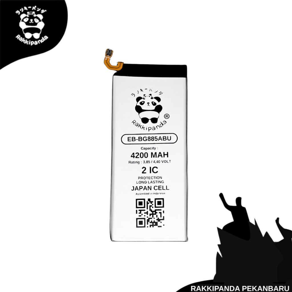 Batre HP RakkiPanda EB-BG885ABU Samsung A8 Star