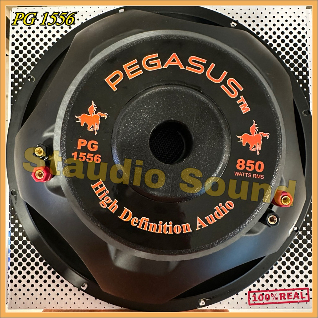 SUBWOOFER 15 inch PEGASUS PG-1556Sub 15" 850 Watt speaker pg 1556 dc