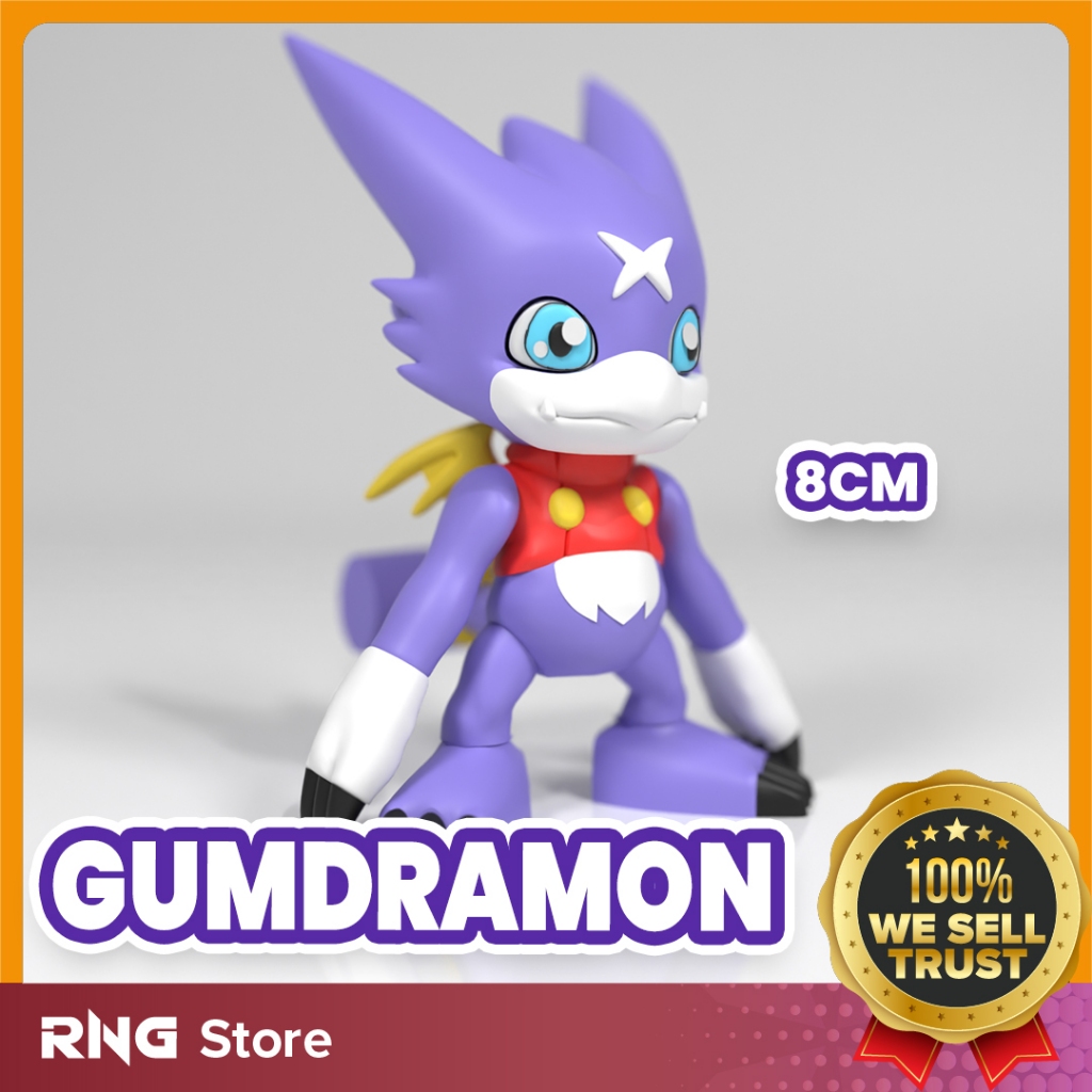 Gumdramon Rookie Digimon Figure Toys Statue Action Figure