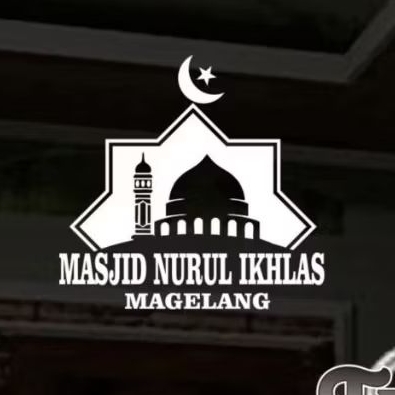 stiker logo masjid/logo musholla