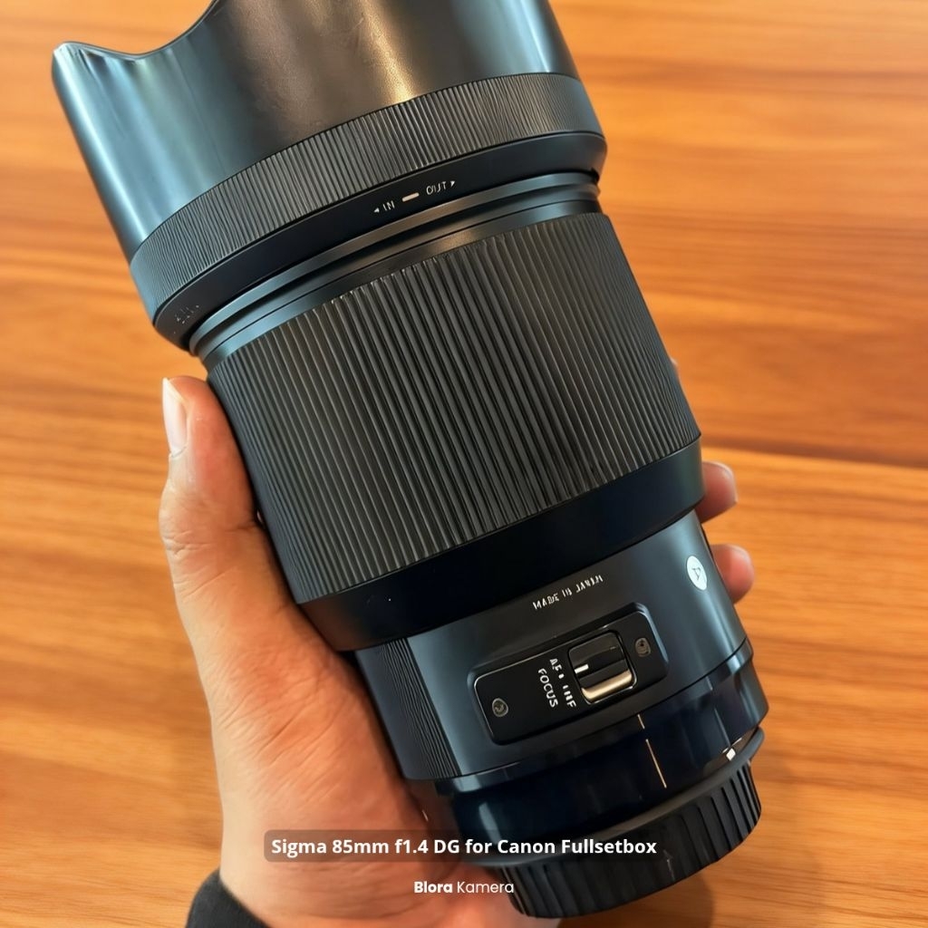 Sigma Art 85mm f1.4 DG for Canon Fullsetbox