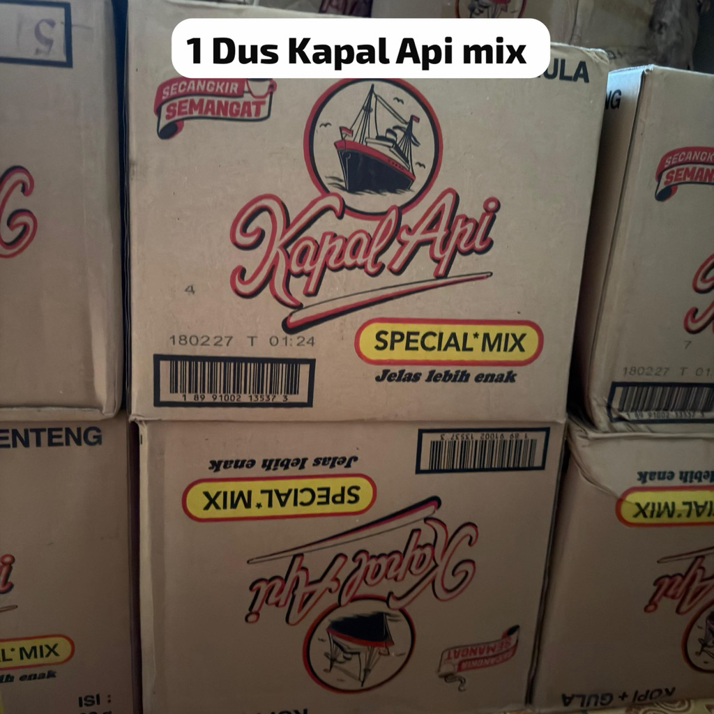 [ 1 DUS ] Kapal Api Mix kopi sachet isi 120 sachet