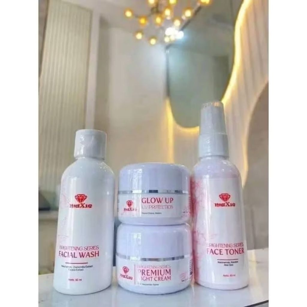 Maxie skincare 4in1 KEMASAN PALING TERBARU /Maxie glow skincare/skincare maxie/cream maxie