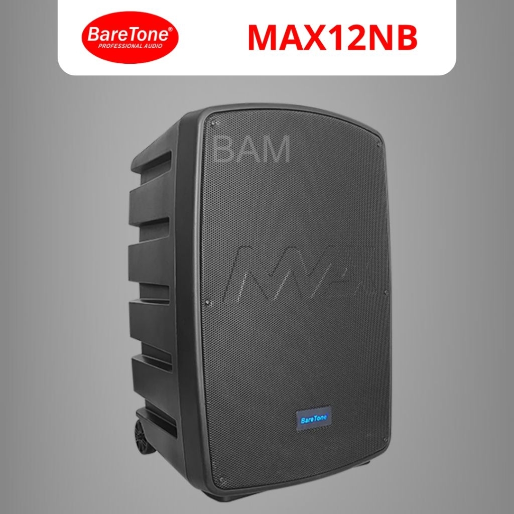 Speaker Portable Baretone MAX12NB 600 watt Original