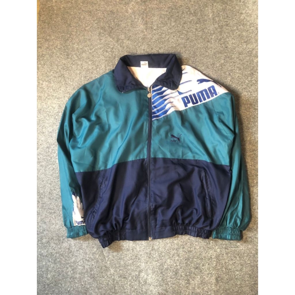 Jaket Parasut Windbreker Puma Vintage Original