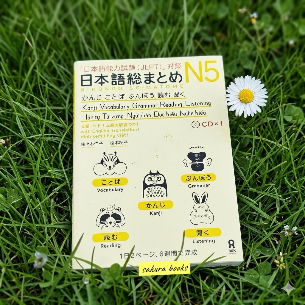 Nihongo sou matome JLPT N5 ~ Bestseller Jepang