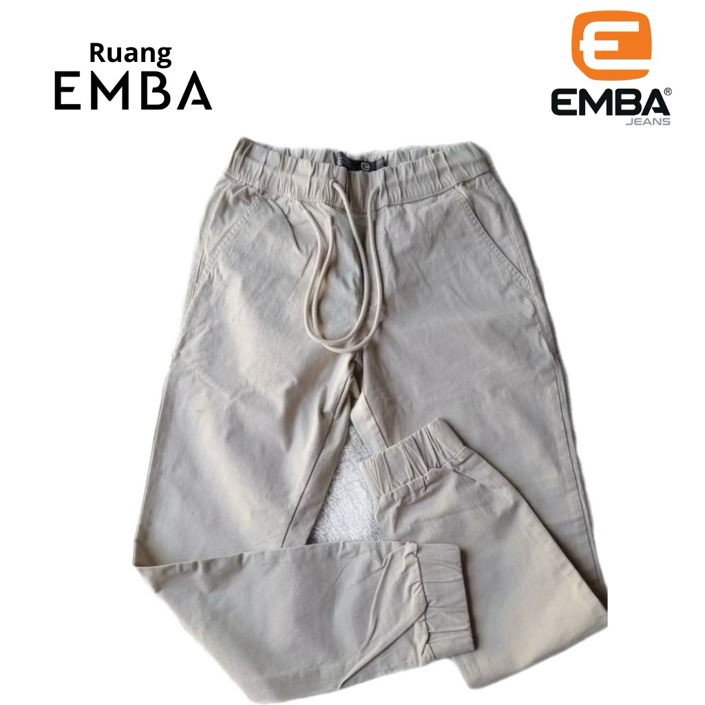 EMBA - Celana Panjang Jogger EMBA Classic (tanya ketersediaan size terlebih dahulu ya)