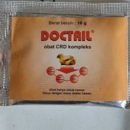 DOCTRIL | obat Ayam /Unggas | Obat CRD Kompleks | Untuk Pilek, Mendengkur (ngorok), Berak Hijau, Ber
